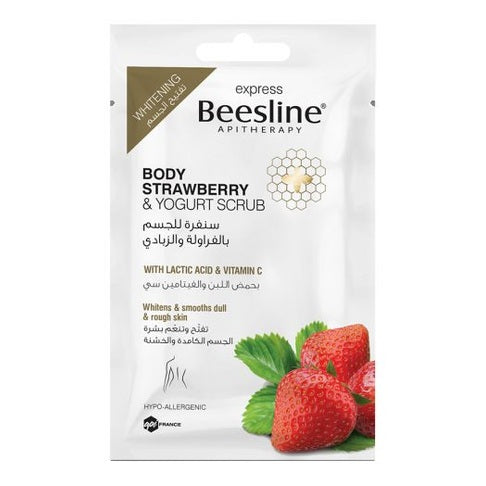 Beesline body strawberry and yogurt scrub
