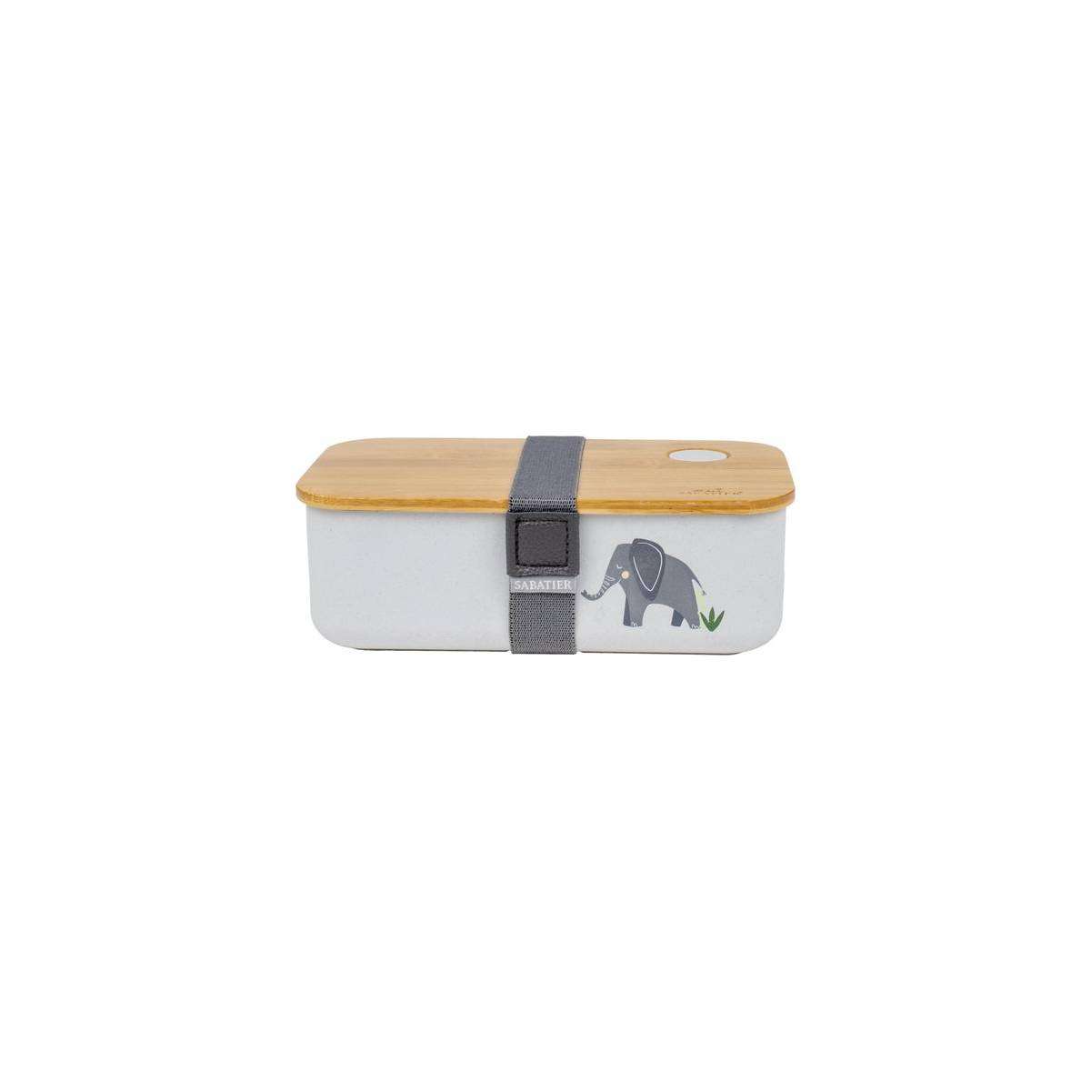 Rice Fiber Lunch Box by Sabatier – 1000 ml