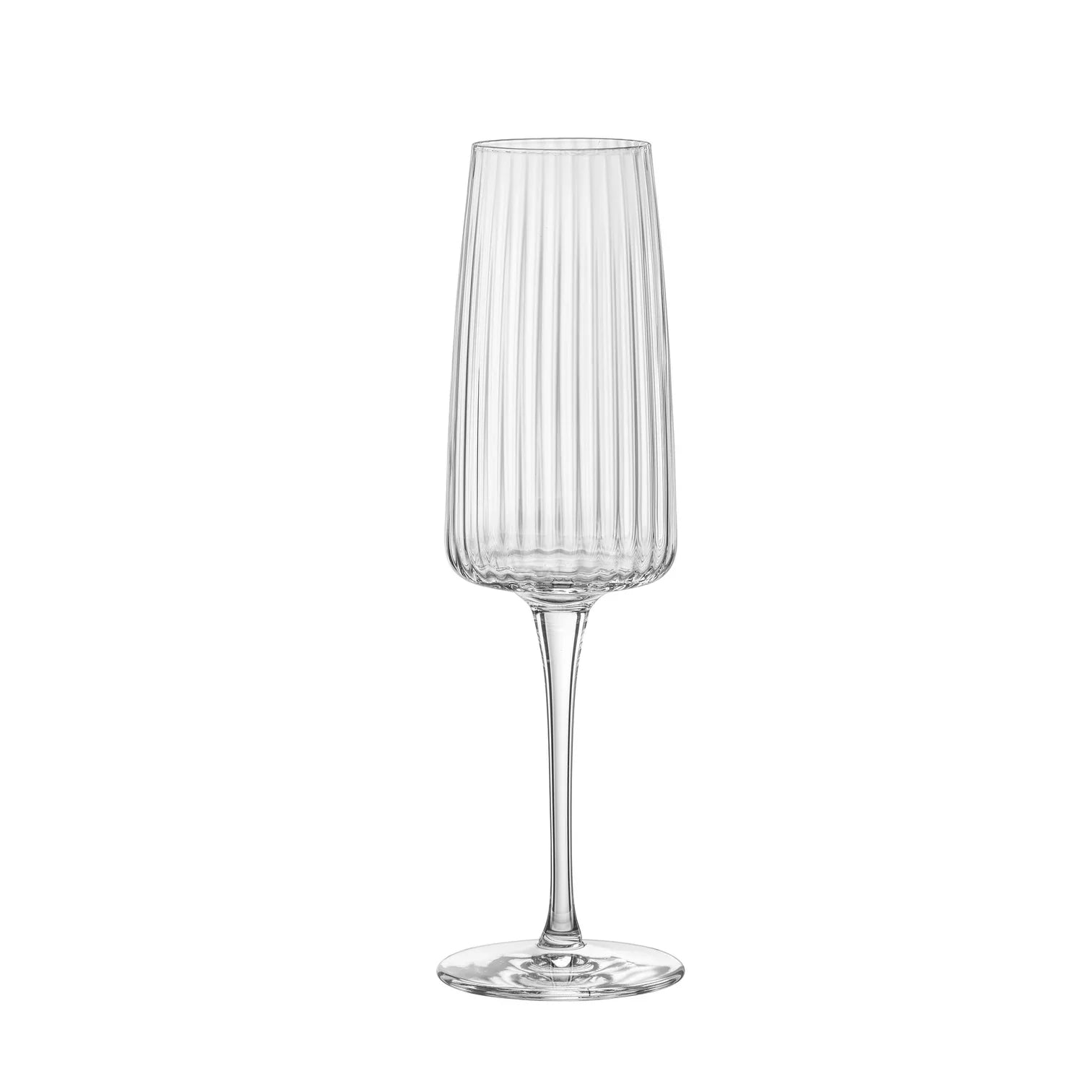Bormioli rocco Exclusiva 25.5cl Prosecco or Sparkling Wine Flute (Set of 6)