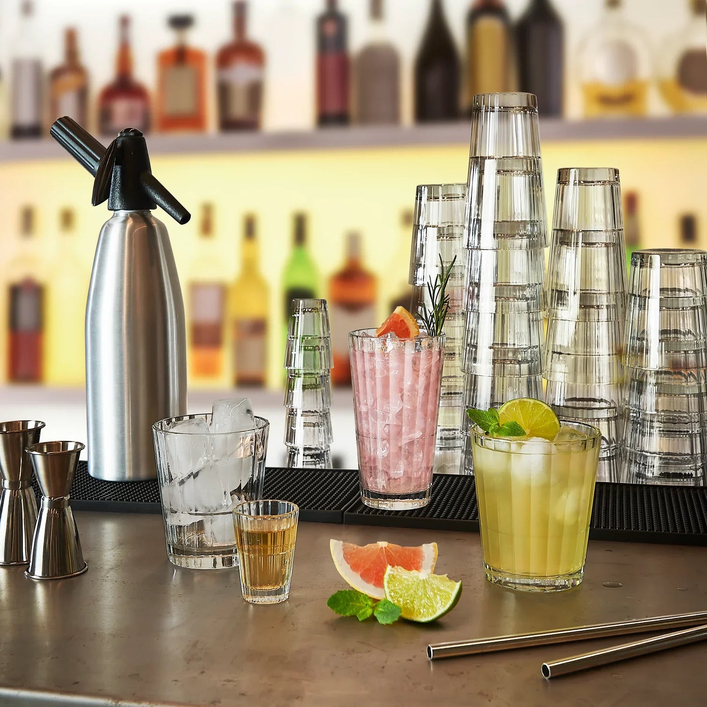 Bormioli rocco Oxford Bar 39cl Beverage Drinking Glasses (Set of 6)
