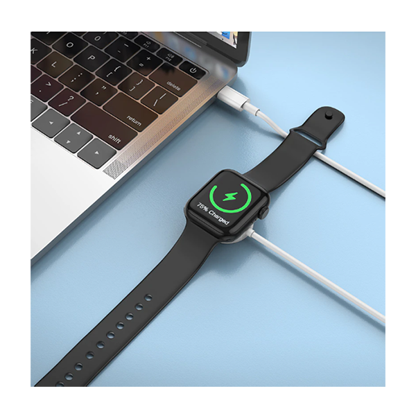 Borofone BQ13C Magnetic Charging Cable, Fast Wireless Charger for Apple Watch Series Ultra, 8, 7, 6, 5, 4, 3, 2, 1, SE 1.2 Meters