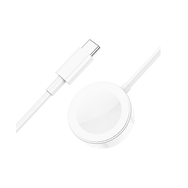Borofone BQ13C Magnetic Charging Cable, Fast Wireless Charger for Apple Watch Series Ultra, 8, 7, 6, 5, 4, 3, 2, 1, SE 1.2 Meters
