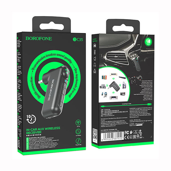 Borofone Bluetooth receiver BC35 Wideway AUX