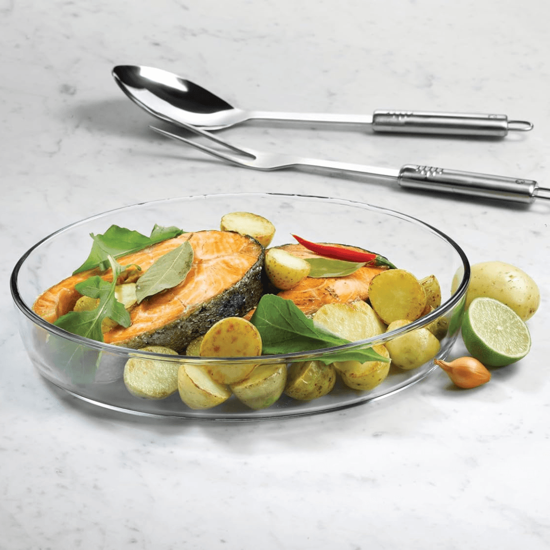 Borosilicate Glass Oval Oven Tray 26.25 cm × 18cm Lebanon"
