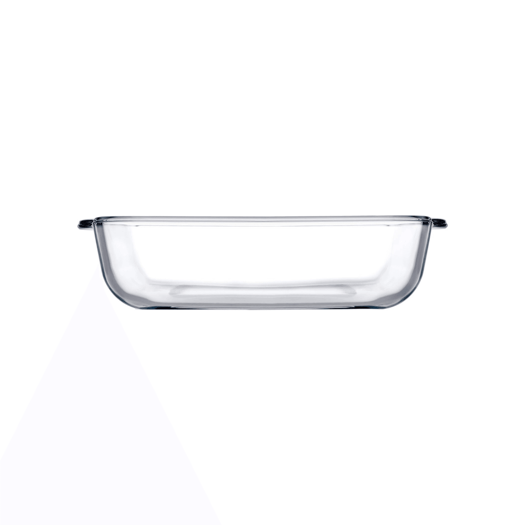 Borosilicate Glass Square Casserole 8x23x25 cm