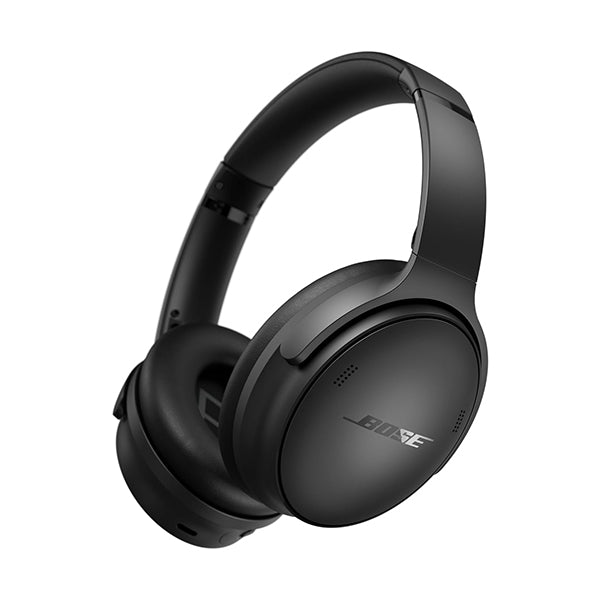 Bose QuietComfort Bluetooth 5.1 Headphones, Wireless Headphones, Deep Bass, Over Ear Active Noise Cancelling Headphones with Mic, Up To 24 Hours of Playtime