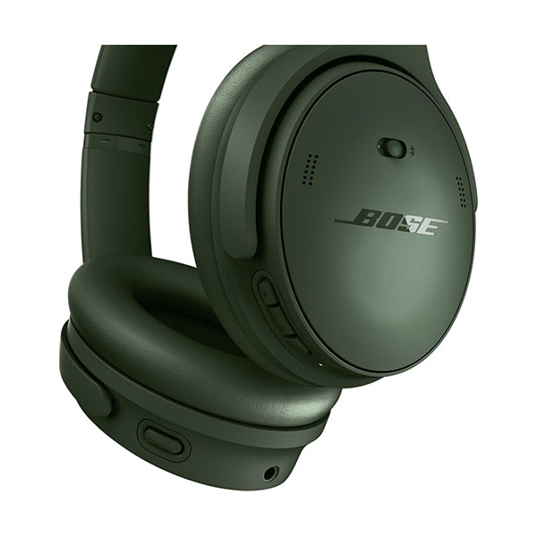 Bose QuietComfort Bluetooth 5.1 Headphones, Wireless Headphones, Deep Bass, Over Ear Active Noise Cancelling Headphones with Mic, Up To 24 Hours of Playtime