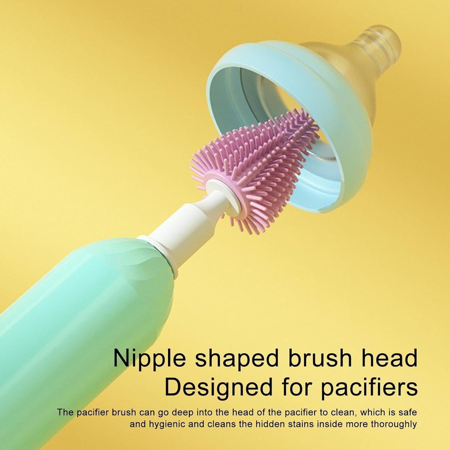 Baby Bottle Brush Kit – Electric, Rechargeable, Hassle-Free
