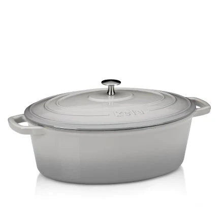 Kela Cast Iron Roasting Tray Oval 6L