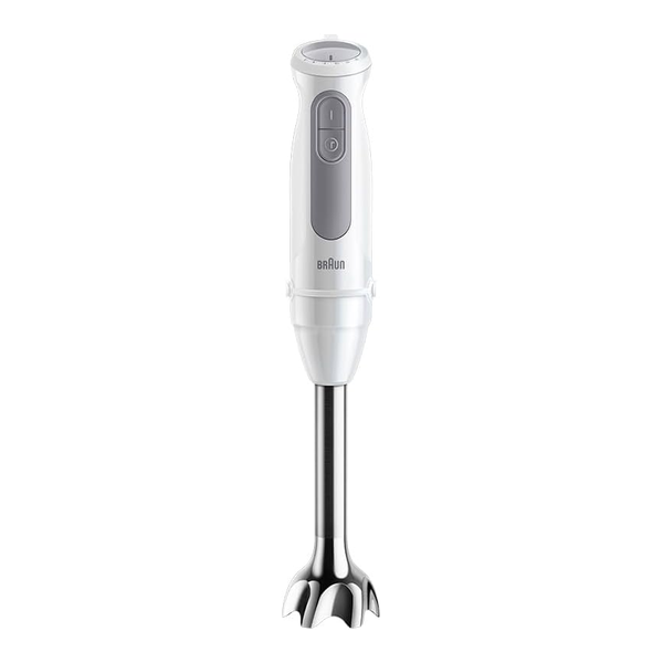 Braun MultiQuick 5 Hand Blender 1000W with Beaker, 500ml Chopper, Whisk, PowerBell VPlus, 21 Speeds, SplashControl for Chopping, Masala Grinding, Chutney, Puree, Smoothie, Soup, Shake MQ50236