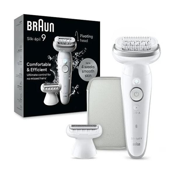 Braun Silk·épil 9 Flex 9-041 3D Rechargable Epilator Wet & Dry