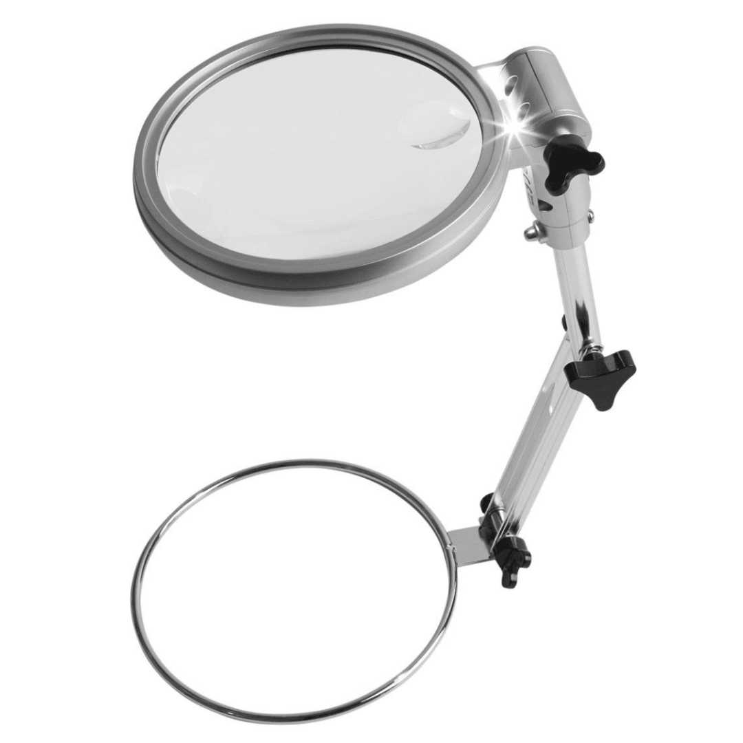 BRESSER MAGNIFIER WITH LED LIGHT