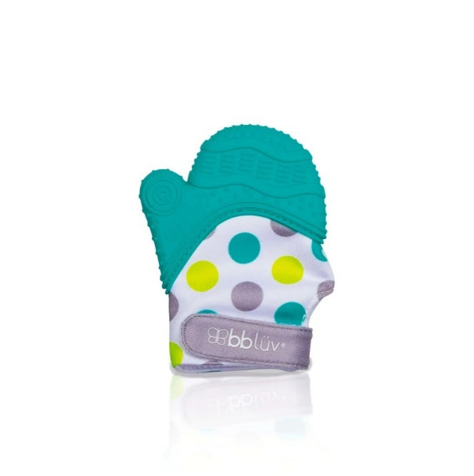 BBLUV - Glüv Teething Mitten - Aqua