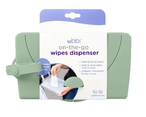 Ubbi - On The Go Wipes Dispenser - Sage