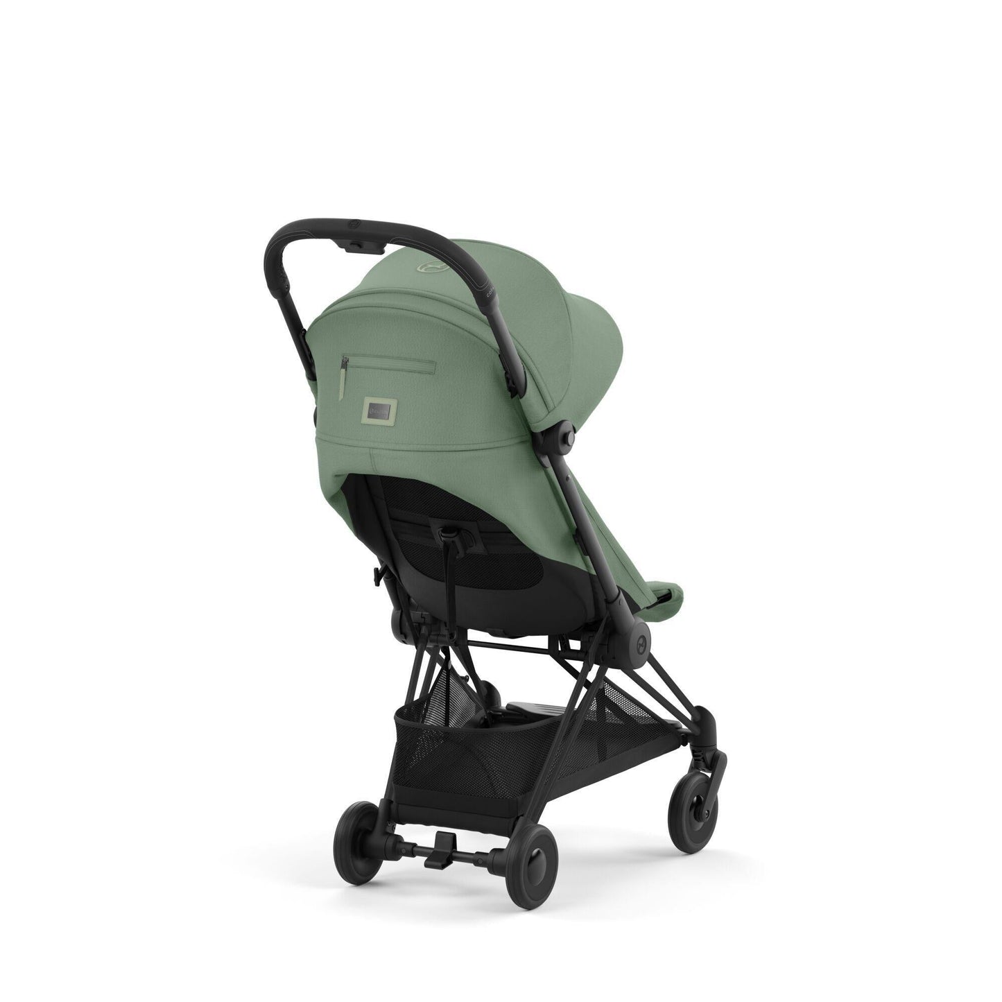 Cybex - Coya Travel Stroller - Matt Black/Leaf Green