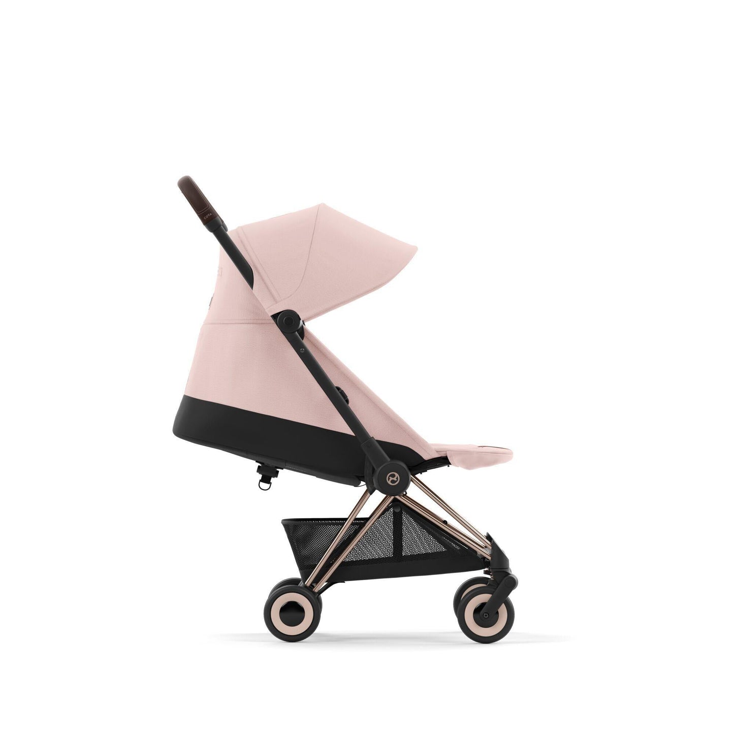Cybex - Coya Travel System Stroller - Rose/Gold Peaach - Pink Light