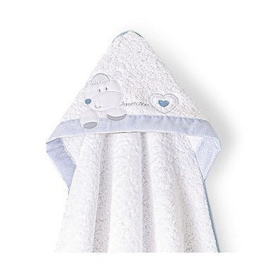 Interbaby Hooded Towel  Blue