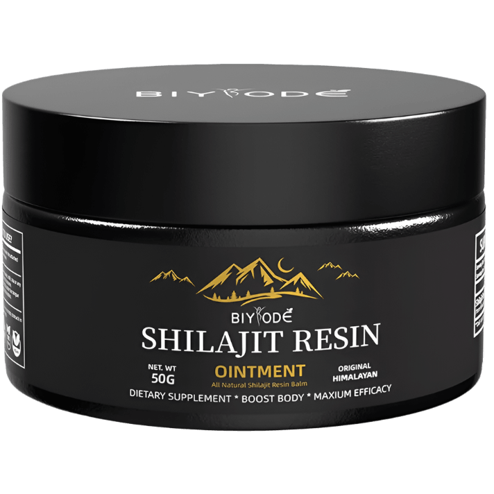 BIYODE Pure Himalayan Shilajit Resin – 600mg | 83-100 Servings | Rich in Fulvic Acid & 85+ Minerals
