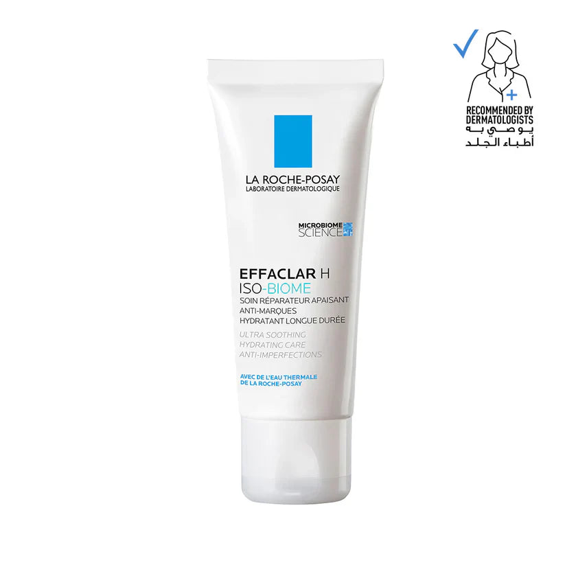 La Roche-Posay Effaclar H Isobiome Moisturizing Cream for oily, and acne prone skin 40 ML