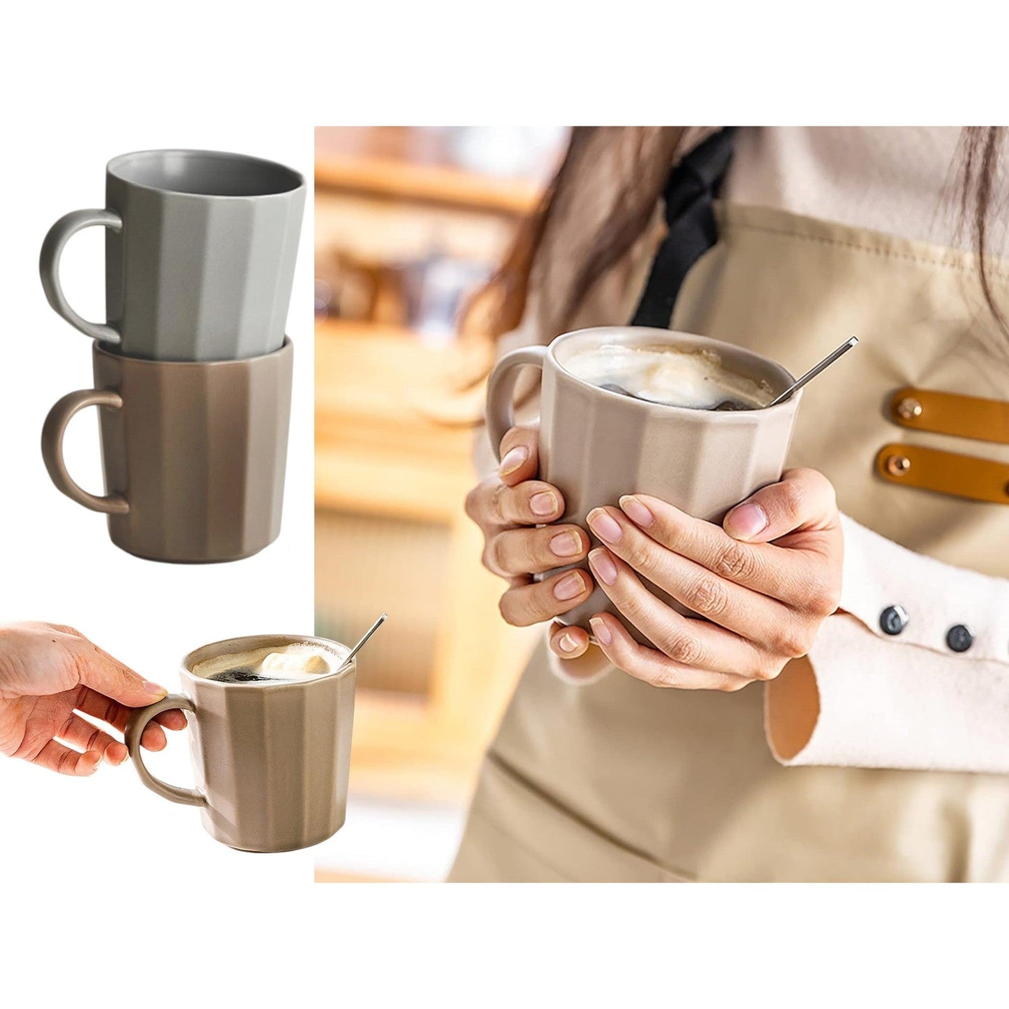 Dosthoff Vertical Line Mug 475 ml - 16 OZl