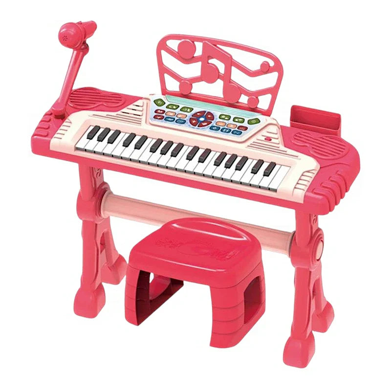 (Net)Electronic Piano Large Set Microphone Chair Piano For Children Lebanon
