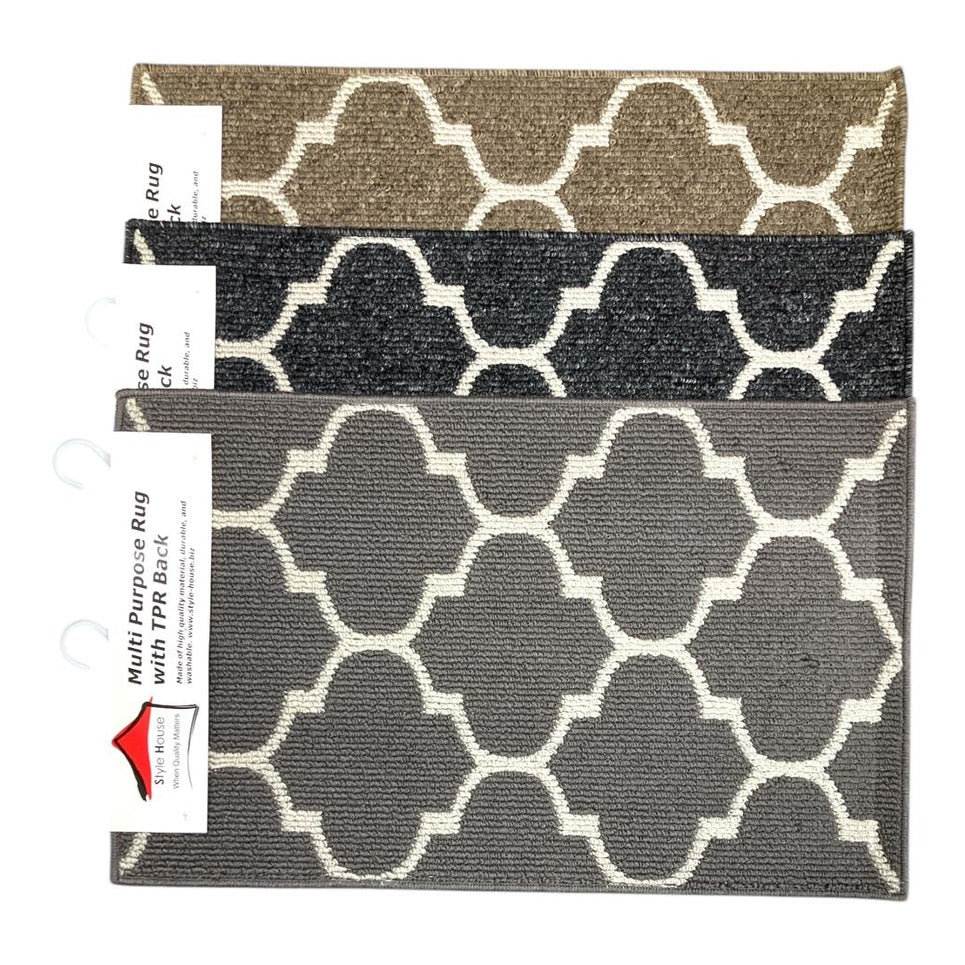 Multi purpose rug with TPR back 80x50 cm