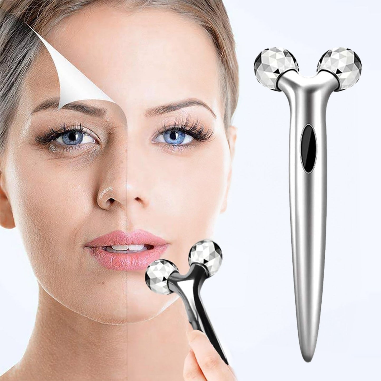 3D Face Roller Massager