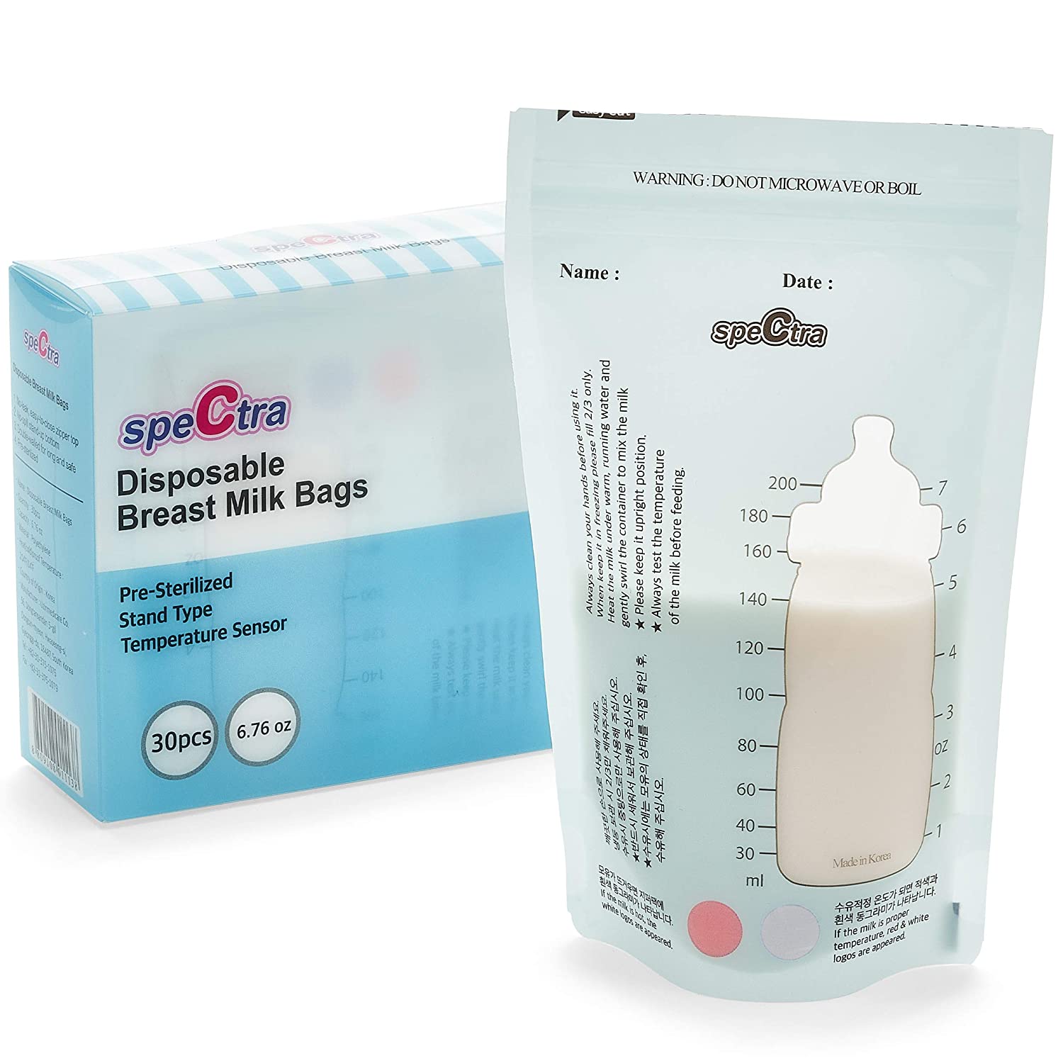Spectra - Breast Milk Bags - (30pcs)