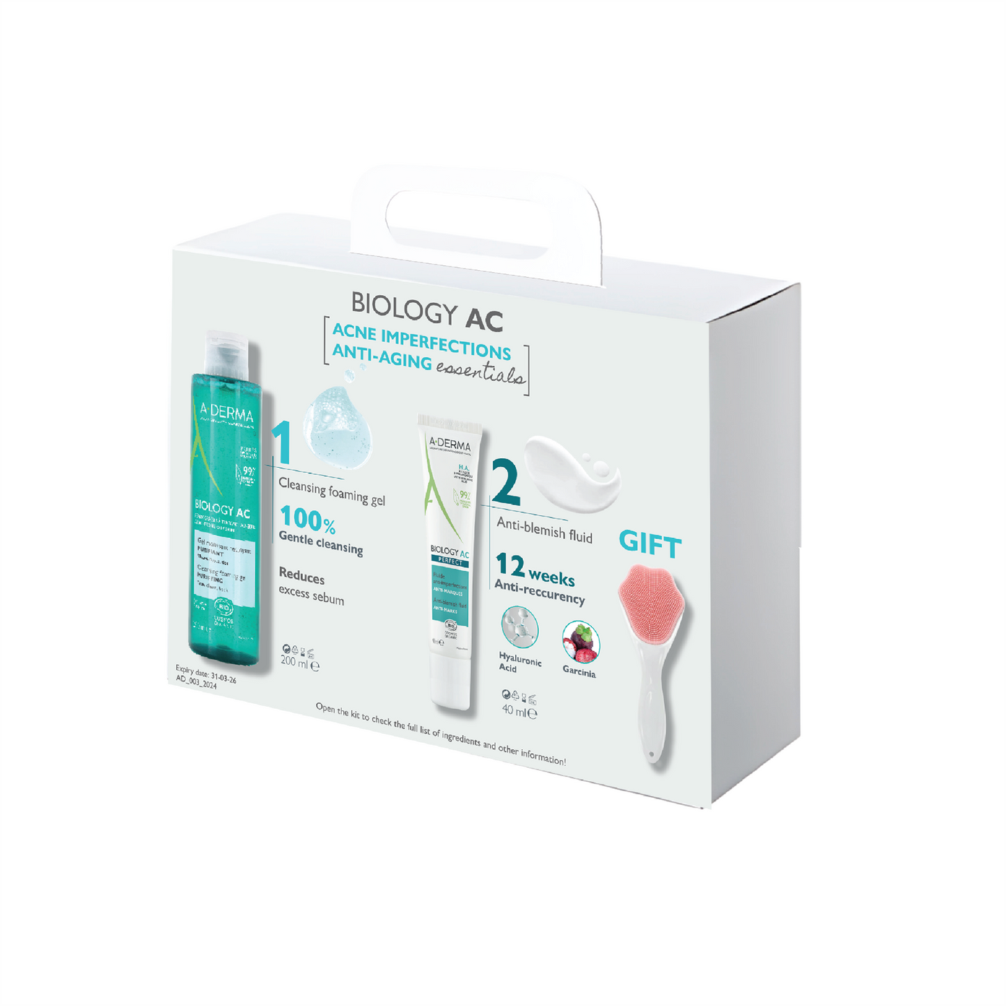 Aderma Anti-Blemish & Anti-aging Set