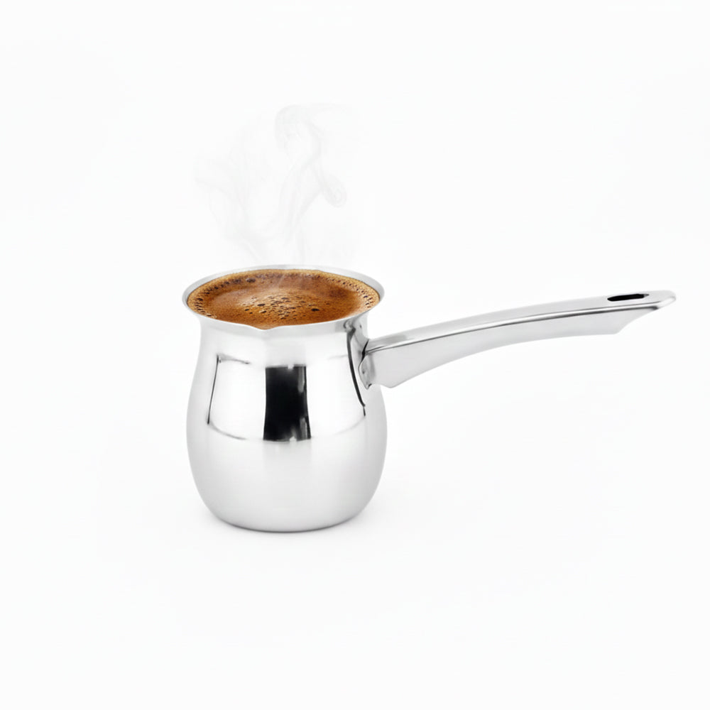Stainless Steel Turkish Coffee Pot Size:7 – 350 ml