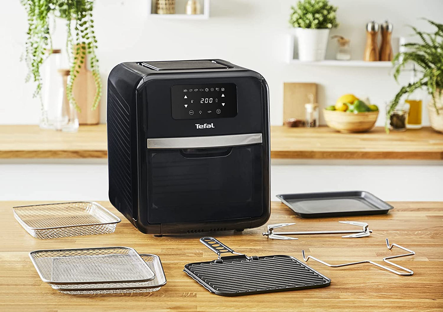 Tefal EasyFry 9 in 1 Oven, 9 functions, 11L capacity, Air fry, grill, roast, bake, dehydrate, FW501827