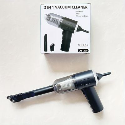 3 in 1 Rechargeable Car Vacuum Cleaner - Medaid International