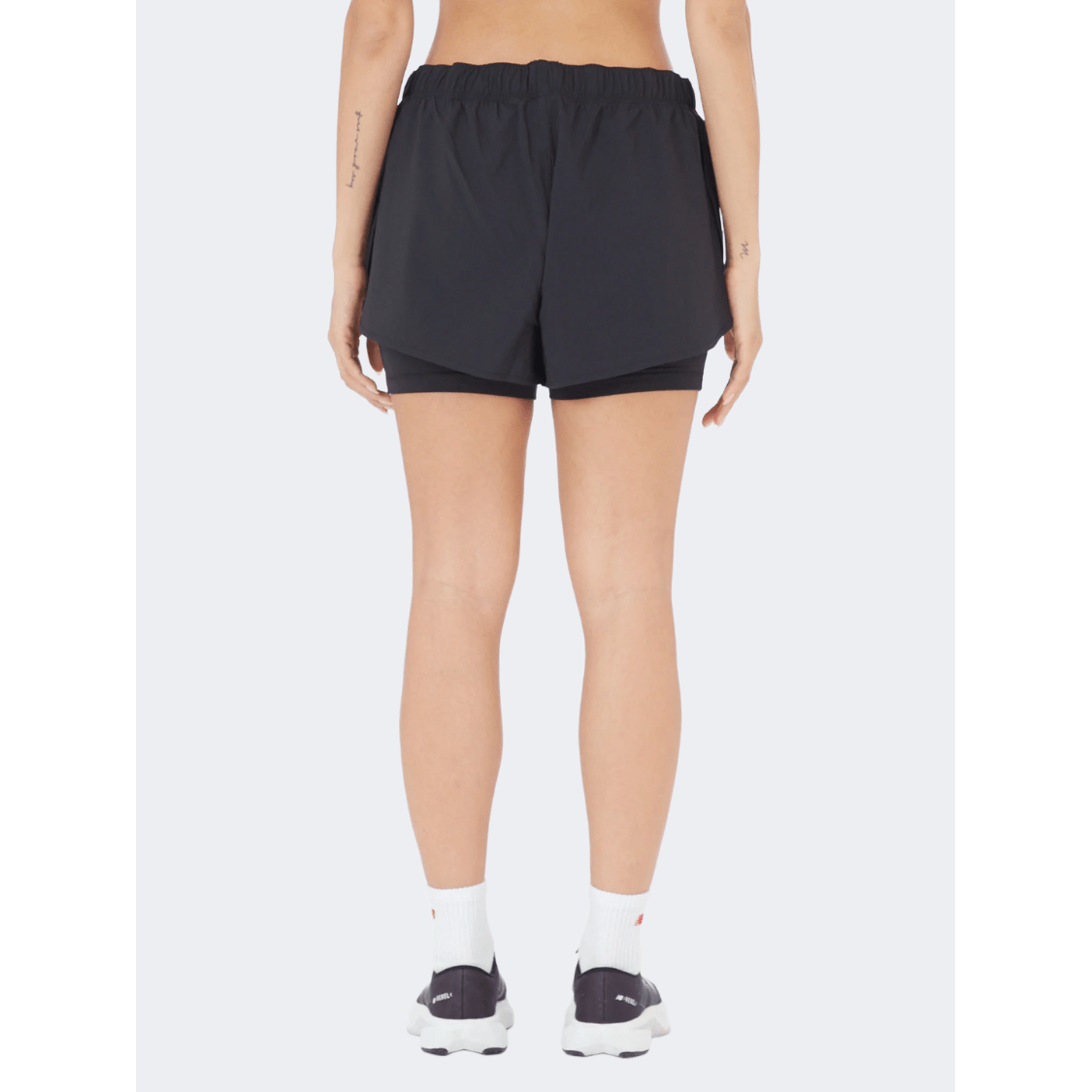 New Balance Sport 2-In-1 Women Performanc Short Black - Medaid International