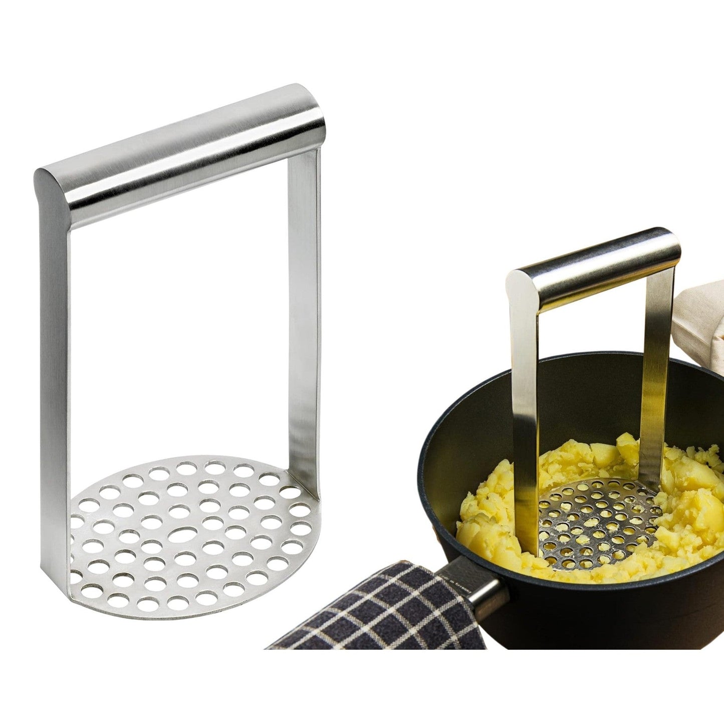 Heavy Duty Stainless Steel Potato Masher
