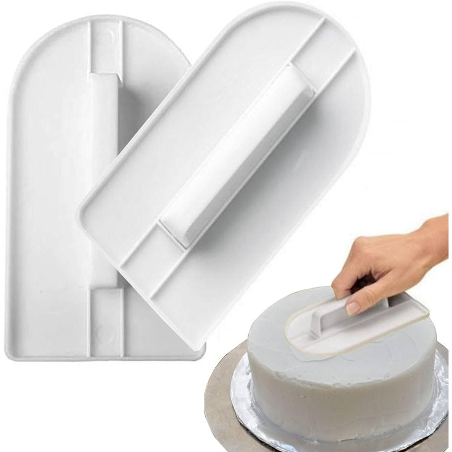 Cake Smoother Dough Cream and Sugar Paste Decor Tool