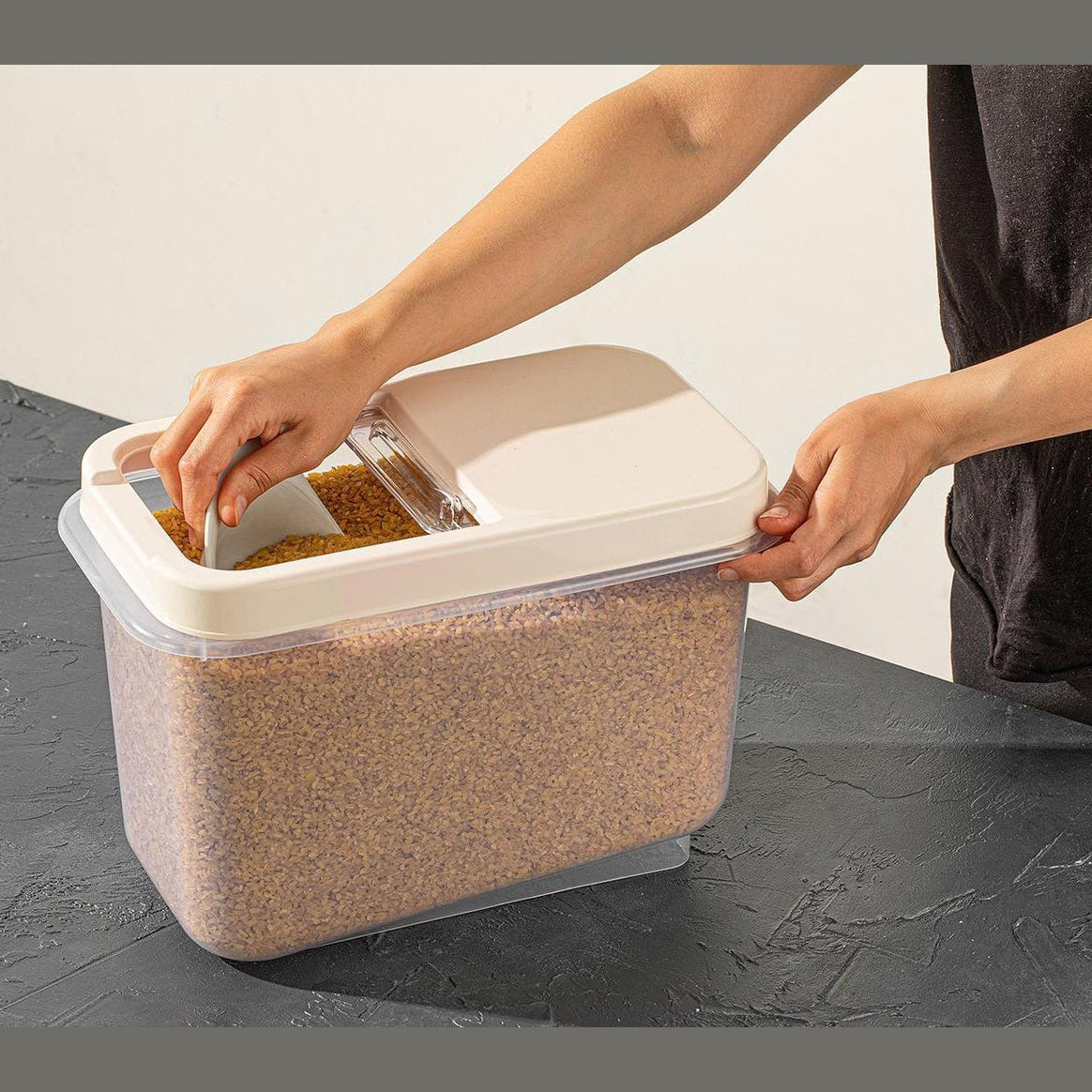 Swipe Cover Multibox Food Storage Box 10 L