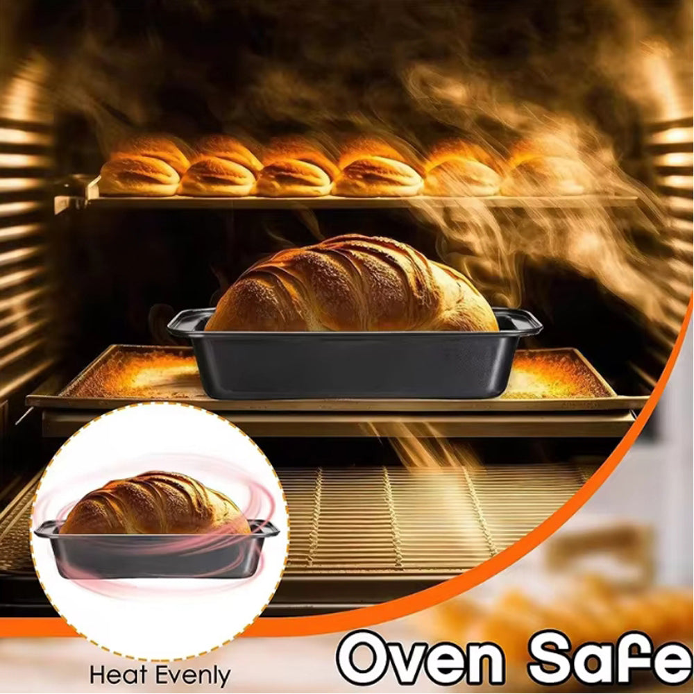 Danny Home High Quality Rectanguler Silicone Non-Stick Baking Mold 33.3 * 14.7 * 7 cm