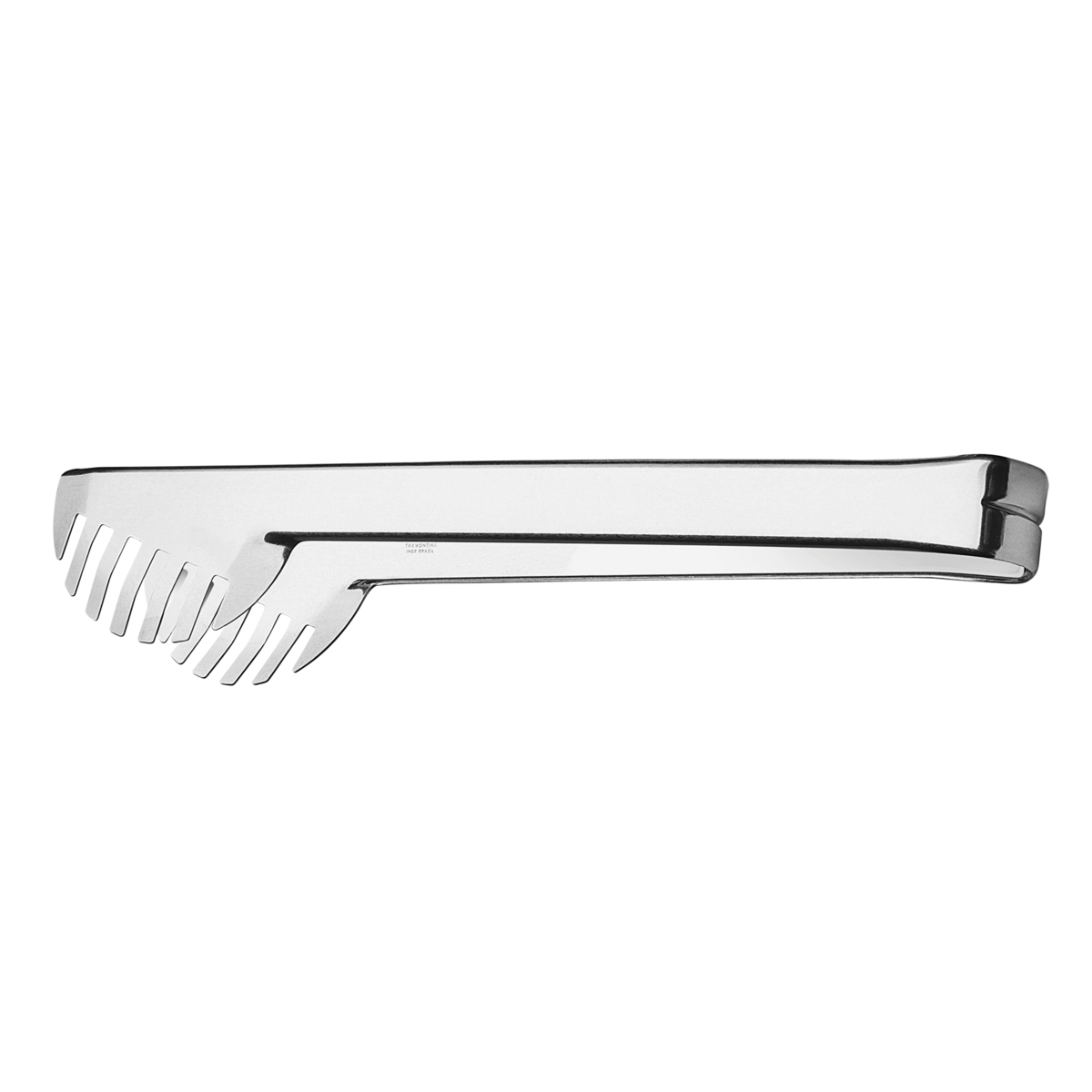 Tramontina Utility universal stainless steel pasta tongs with long handle