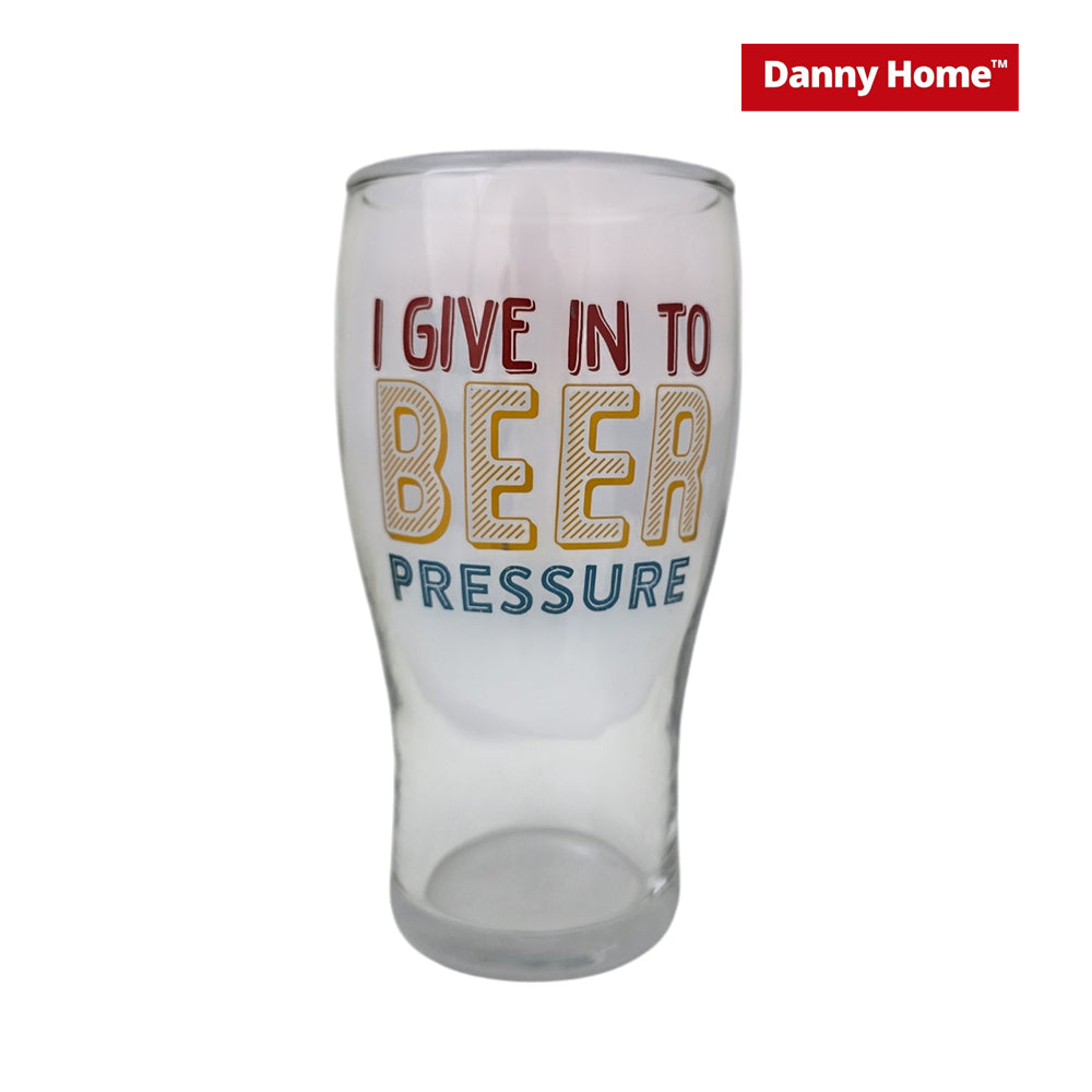 Danny Home Beer Glass & Opener Set “Beer Pressure”