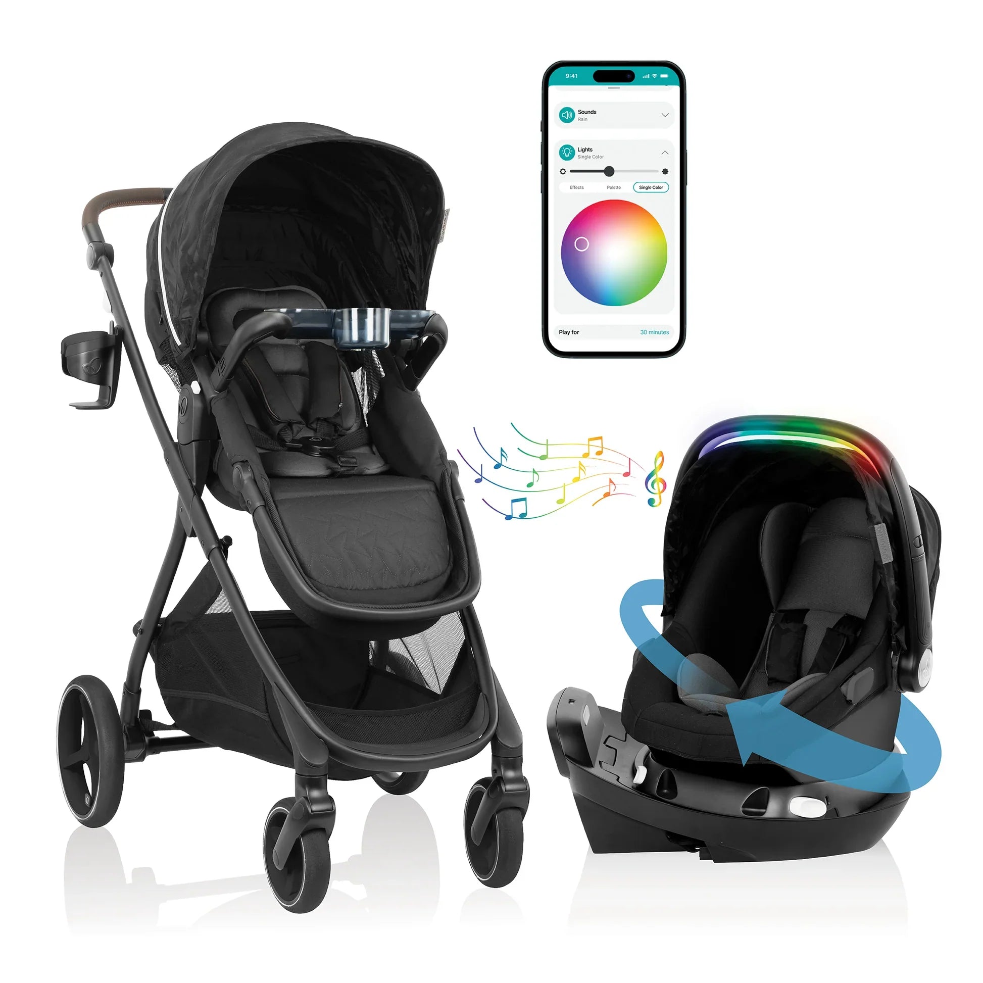 Evenflo Shyft Intuiti Plus Travel System