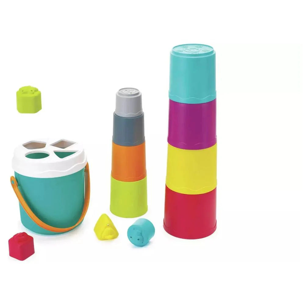 Infantino 3-In-1 Stack, Sort Spin Activity Set