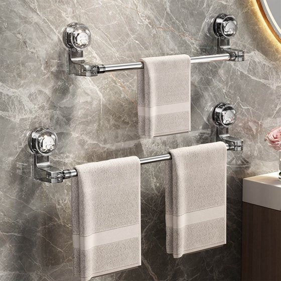 Retractable Suction Cup Towel Bar 65 cm