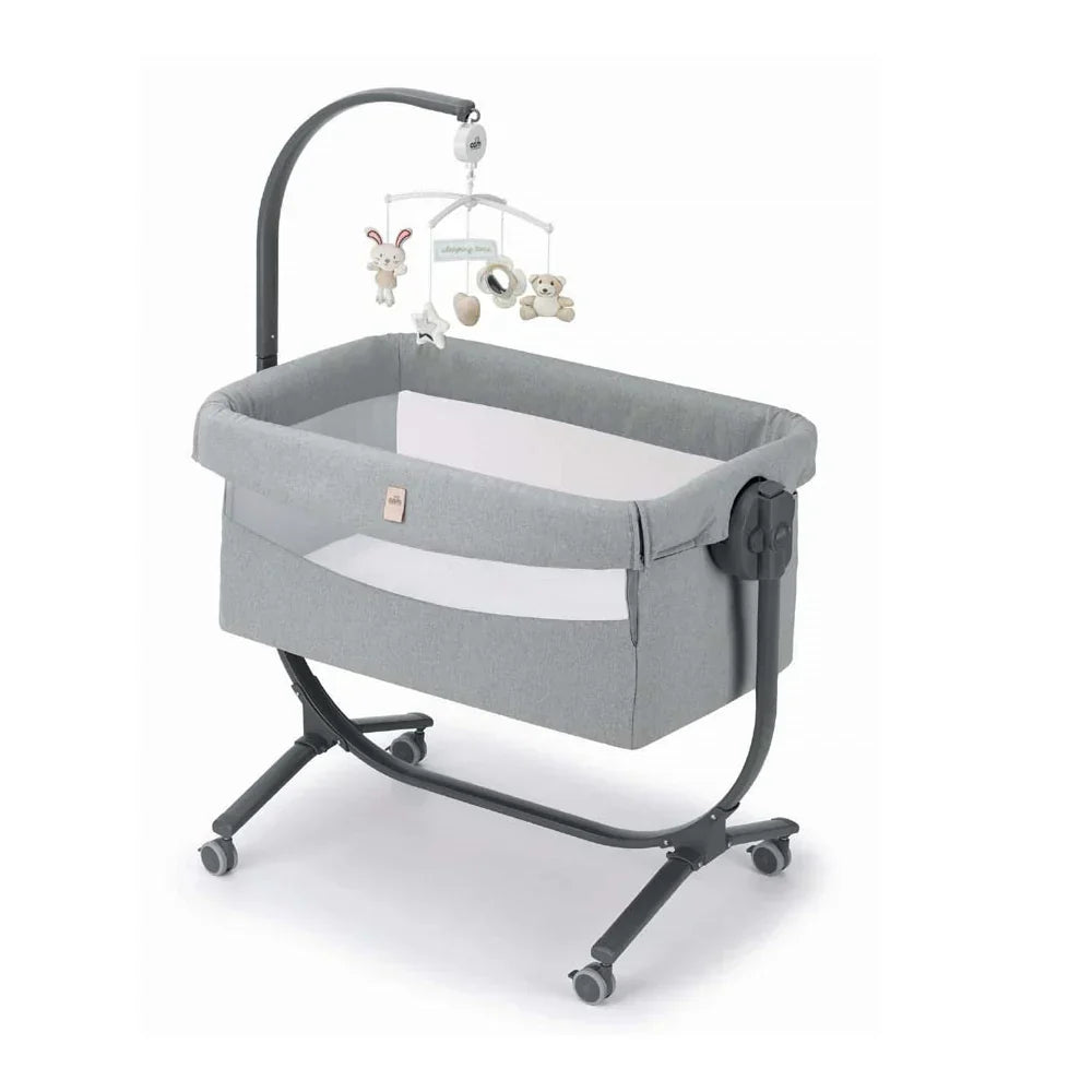 Cam - Cullami - T169 Cradle Co-Bed - Teddy Grey