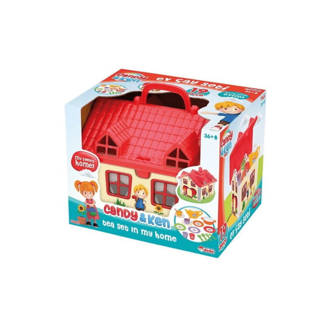 Candy & Ken Home Tea Set – 19-Piece Play Set