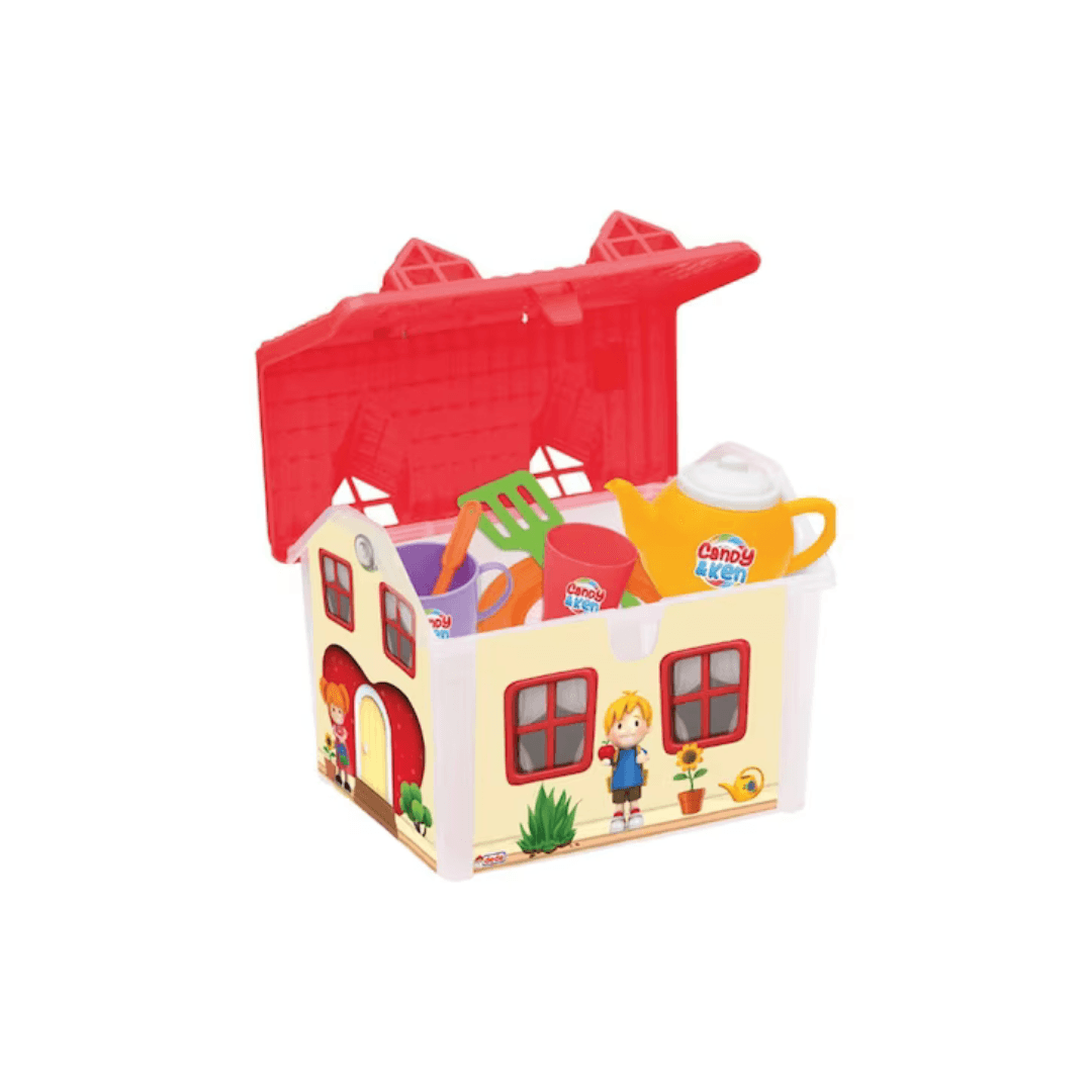 Candy & Ken Home Tea Set – 19-Piece Play Set