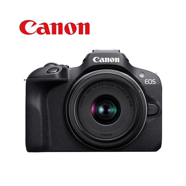 Canon EOS R100 Mirrorless Camera with 18-45mm Lens