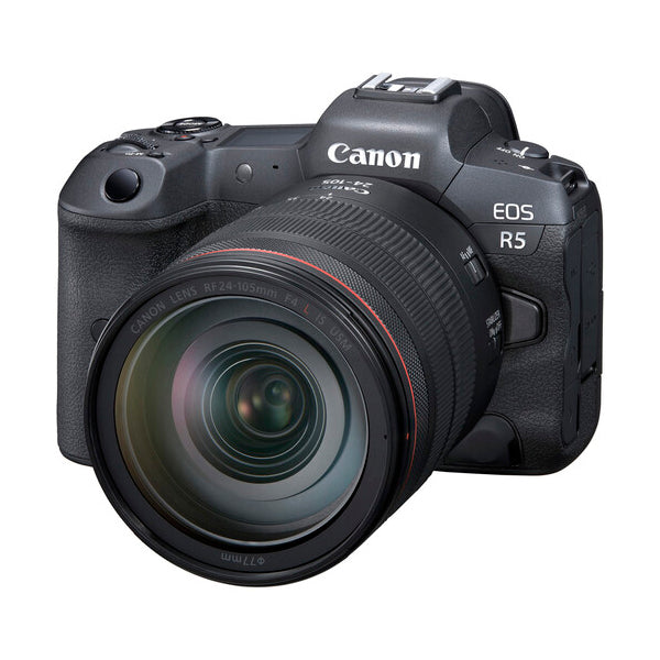 Canon EOS R5 Mirrorless Camera with 24-105mm f/4 Lens