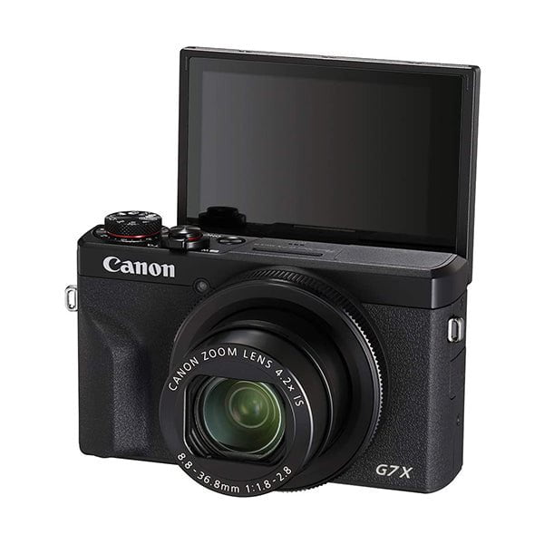Canon PowerShot G7X Mark III Digital 4K Vlogging Camera, Vertical 4K Video Support with Wi-Fi, NFC and 3.0-Inch Touch Tilt LCD