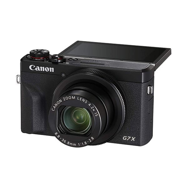 Canon PowerShot G7X Mark III Digital 4K Vlogging Camera, Vertical 4K Video Support with Wi-Fi, NFC and 3.0-Inch Touch Tilt LCD