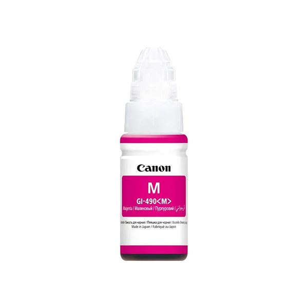 Canon GI-490 Ink Bottle, Magenta